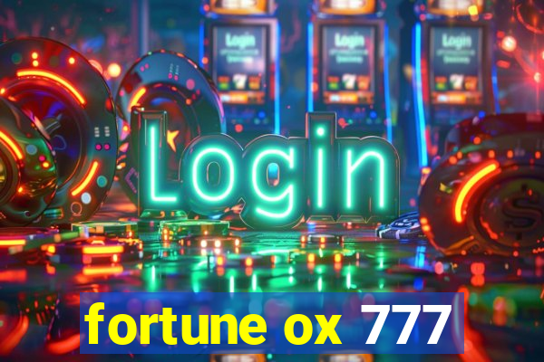 fortune ox 777